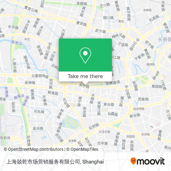 上海兢乾市场营销服务有限公司 map