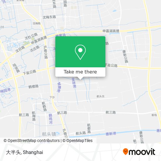大半头 map