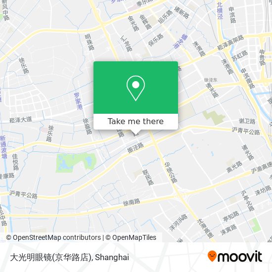 大光明眼镜(京华路店) map