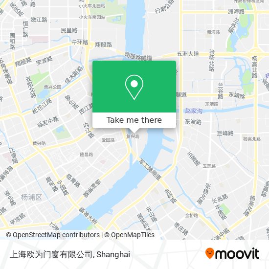 上海欧为门窗有限公司 map