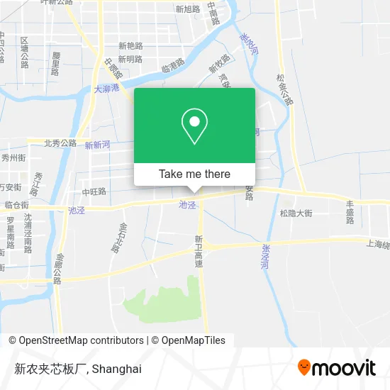 新农夹芯板厂 map