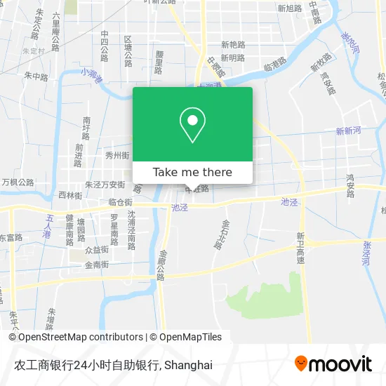 农工商银行24小时自助银行 map