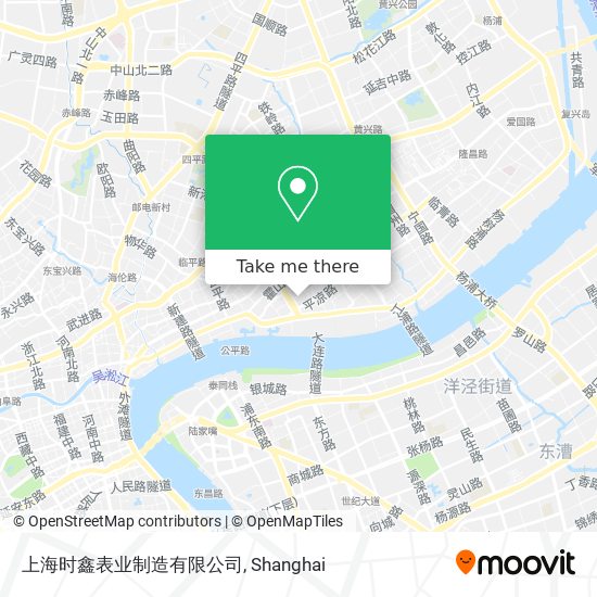 上海时鑫表业制造有限公司 map