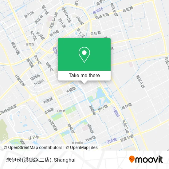 来伊份(洪德路二店) map