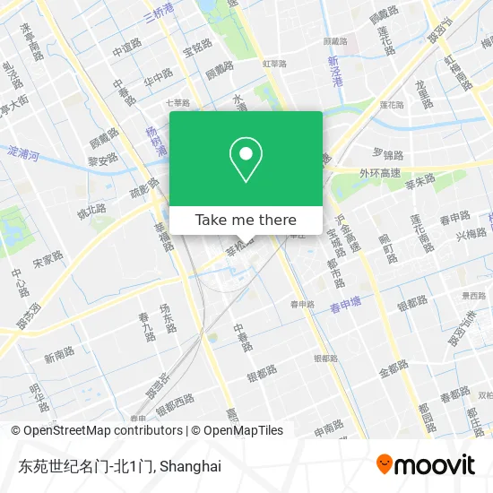 东苑世纪名门-北1门 map