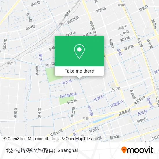 北沙港路/联农路(路口) map