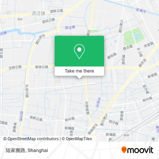 陆家圈路 map