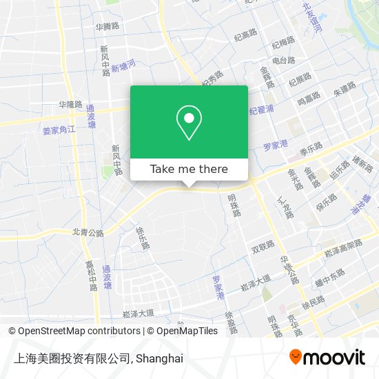 上海美圈投资有限公司 map