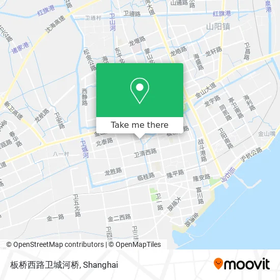 板桥西路卫城河桥 map