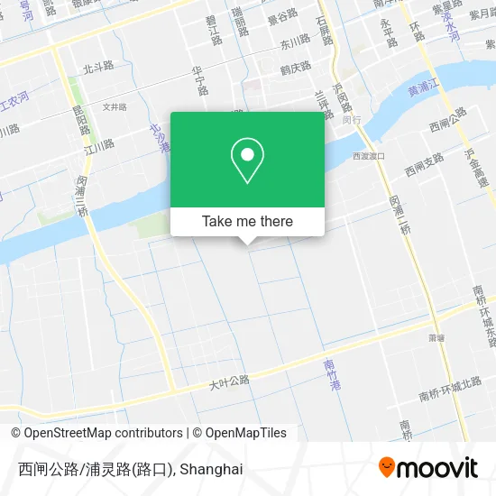 西闸公路/浦灵路(路口) map