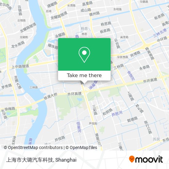 上海市大璐汽车科技 map