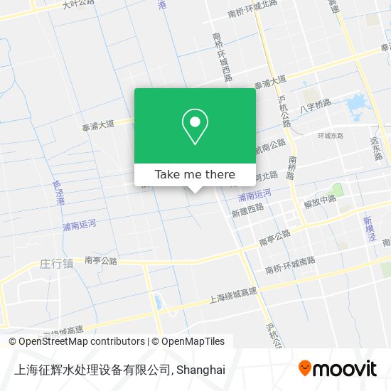 上海征辉水处理设备有限公司 map