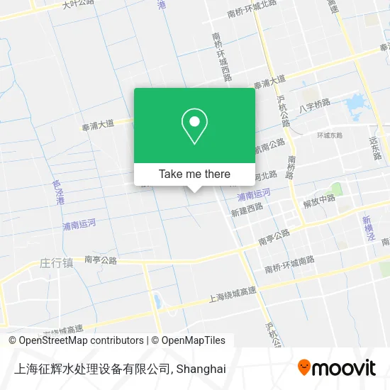 上海征辉水处理设备有限公司 map