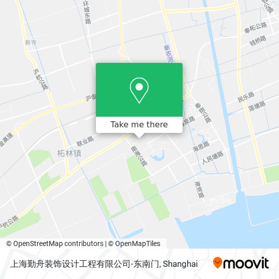 上海勤舟装饰设计工程有限公司-东南门 map