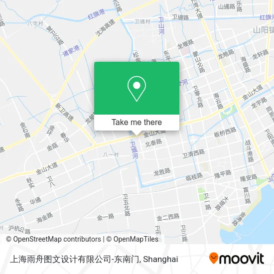 上海雨舟图文设计有限公司-东南门 map
