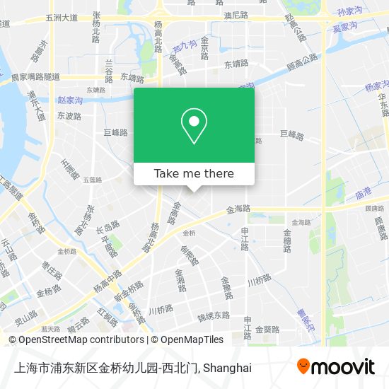 上海市浦东新区金桥幼儿园-西北门 map
