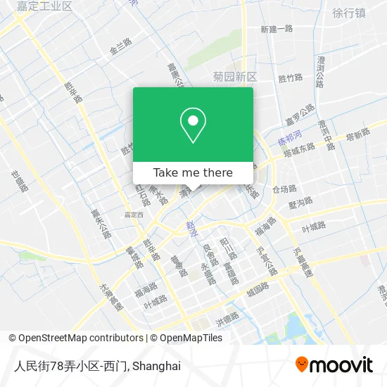 人民街78弄小区-西门 map