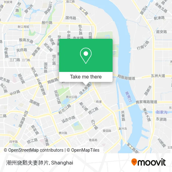 潮州烧鹅夫妻肺片 map