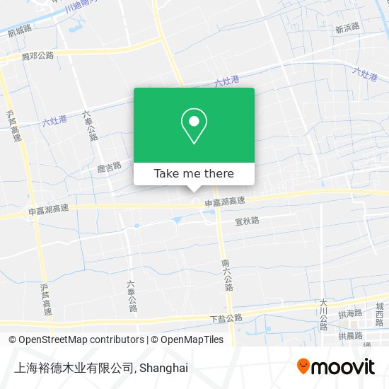 上海裕德木业有限公司 map