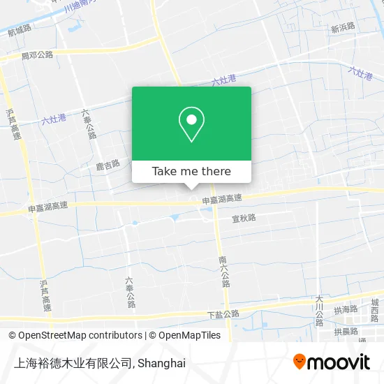 上海裕德木业有限公司 map