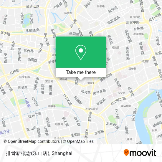 排骨新概念(乐山店) map