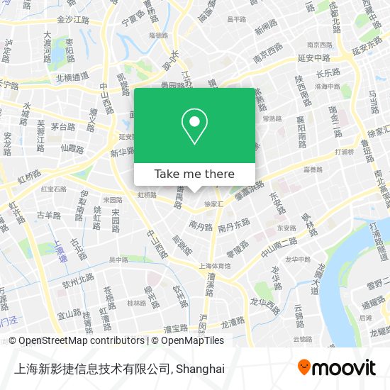 上海新影捷信息技术有限公司 map