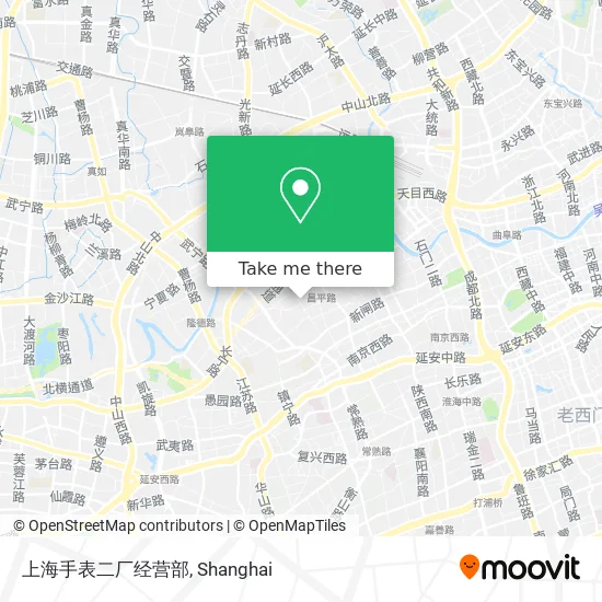 上海手表二厂经营部 map