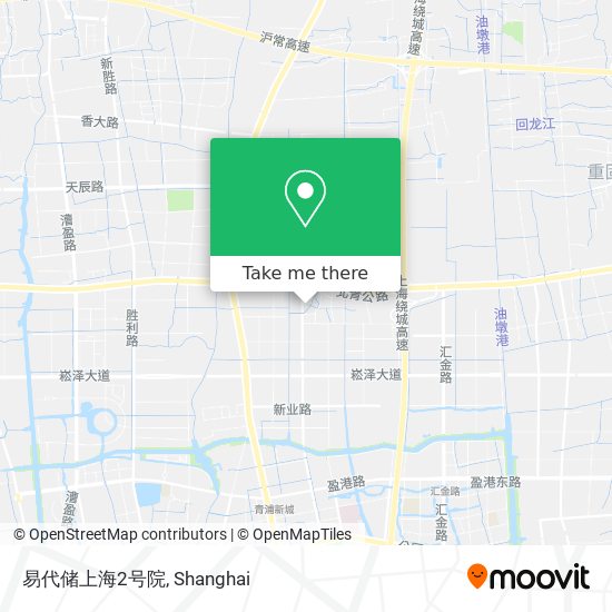 易代储上海2号院 map