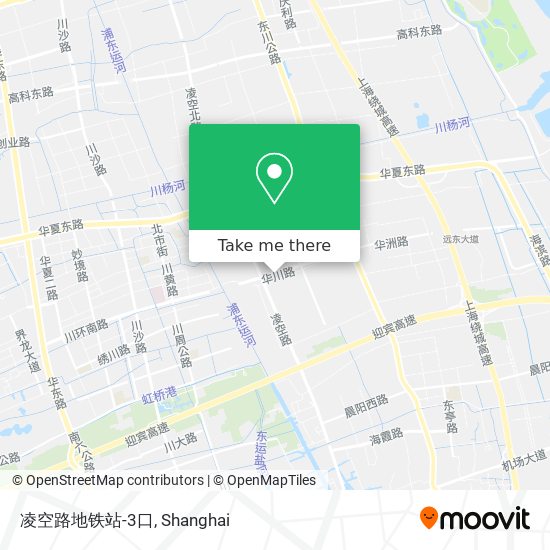 凌空路地铁站-3口 map