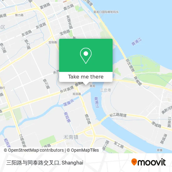 三阳路与同泰路交叉口 map