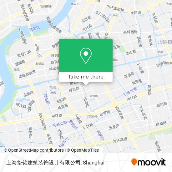 上海挚铭建筑装饰设计有限公司 map