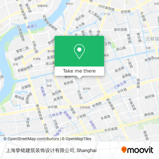 上海挚铭建筑装饰设计有限公司 map