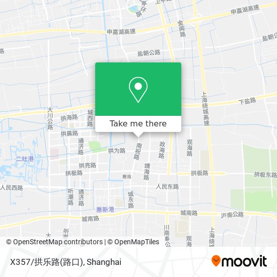 X357/拱乐路(路口) map