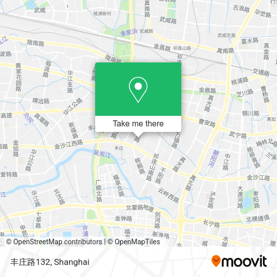 丰庄路132 map