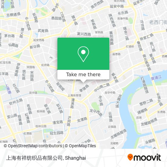 上海有祥纺织品有限公司 map