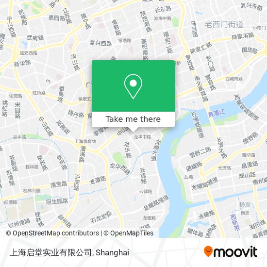 上海启堂实业有限公司 map