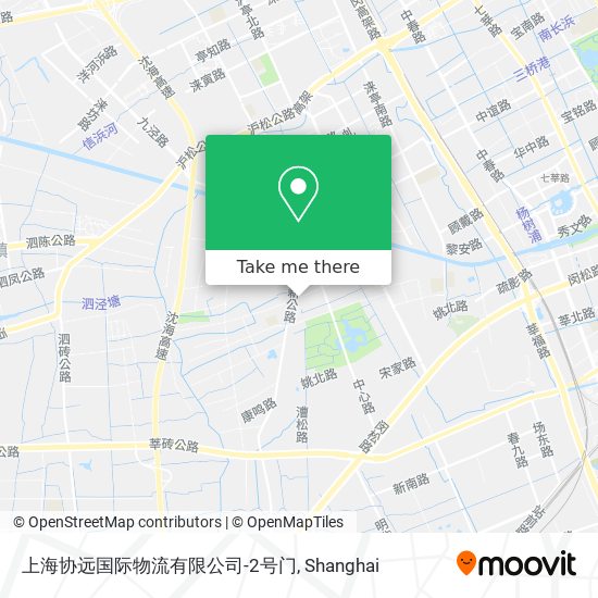 上海协远国际物流有限公司-2号门 map
