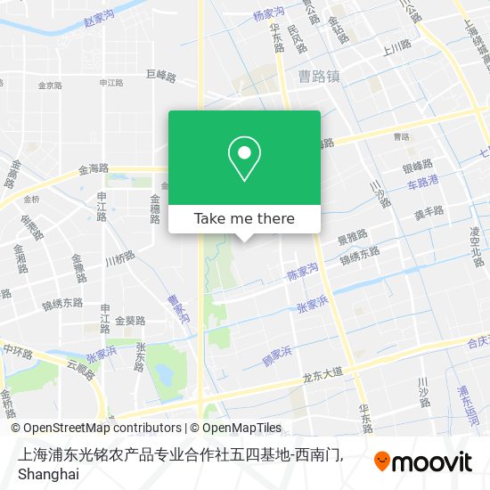 上海浦东光铭农产品专业合作社五四基地-西南门 map