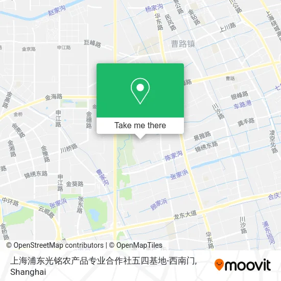 上海浦东光铭农产品专业合作社五四基地-西南门 map