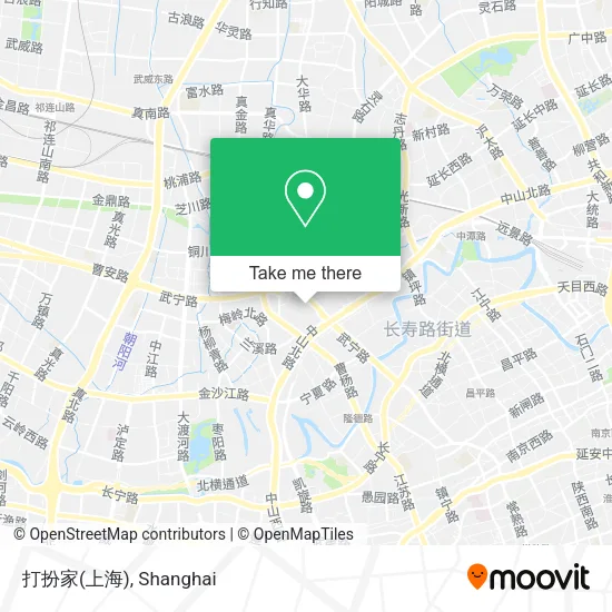 打扮家(上海) map