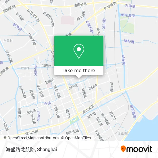 海盛路龙航路 map