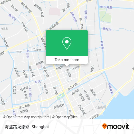 海盛路龙皓路 map