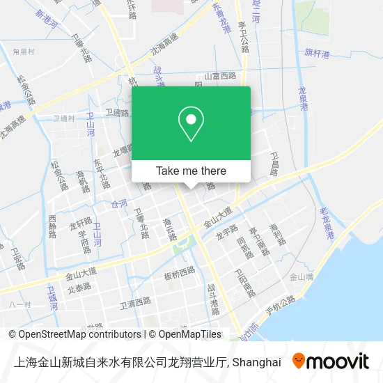 上海金山新城自来水有限公司龙翔营业厅 map