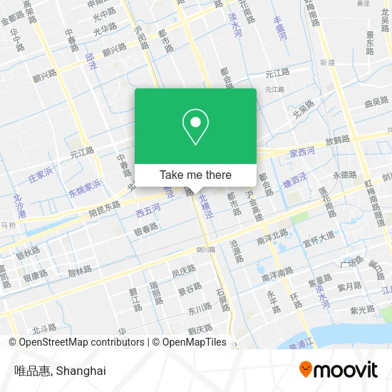 唯品惠 map