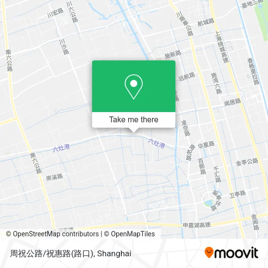 周祝公路/祝惠路(路口) map