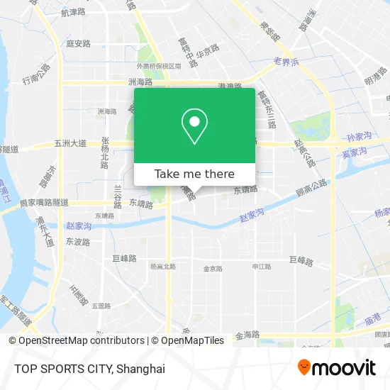 TOP SPORTS CITY map