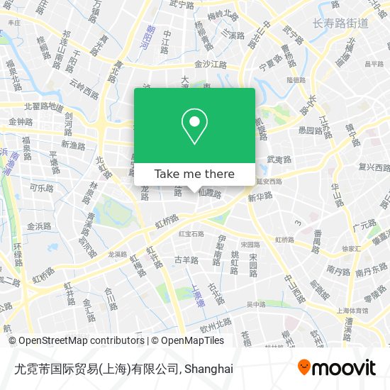 尤霓芾国际贸易(上海)有限公司 map