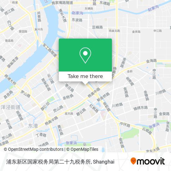 浦东新区国家税务局第二十九税务所 map