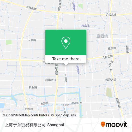 上海于乐贸易有限公司 map