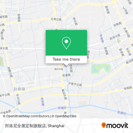 邦洛尼全屋定制旗舰店 map